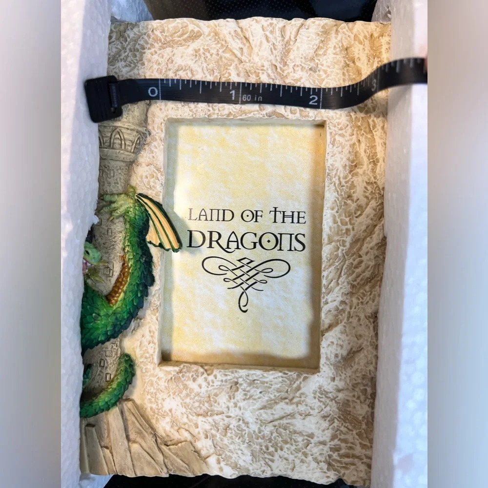 SALE Tudor Mint Vintage Dragon Castle Picture Frame
